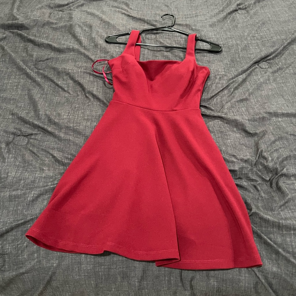 Burgundy minidress size 1